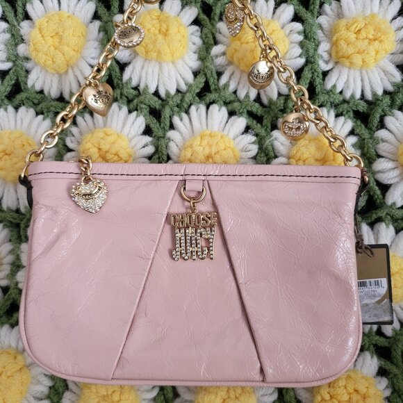 Juicy Couture Pink Leather Small Bag - Picture 3 of 15